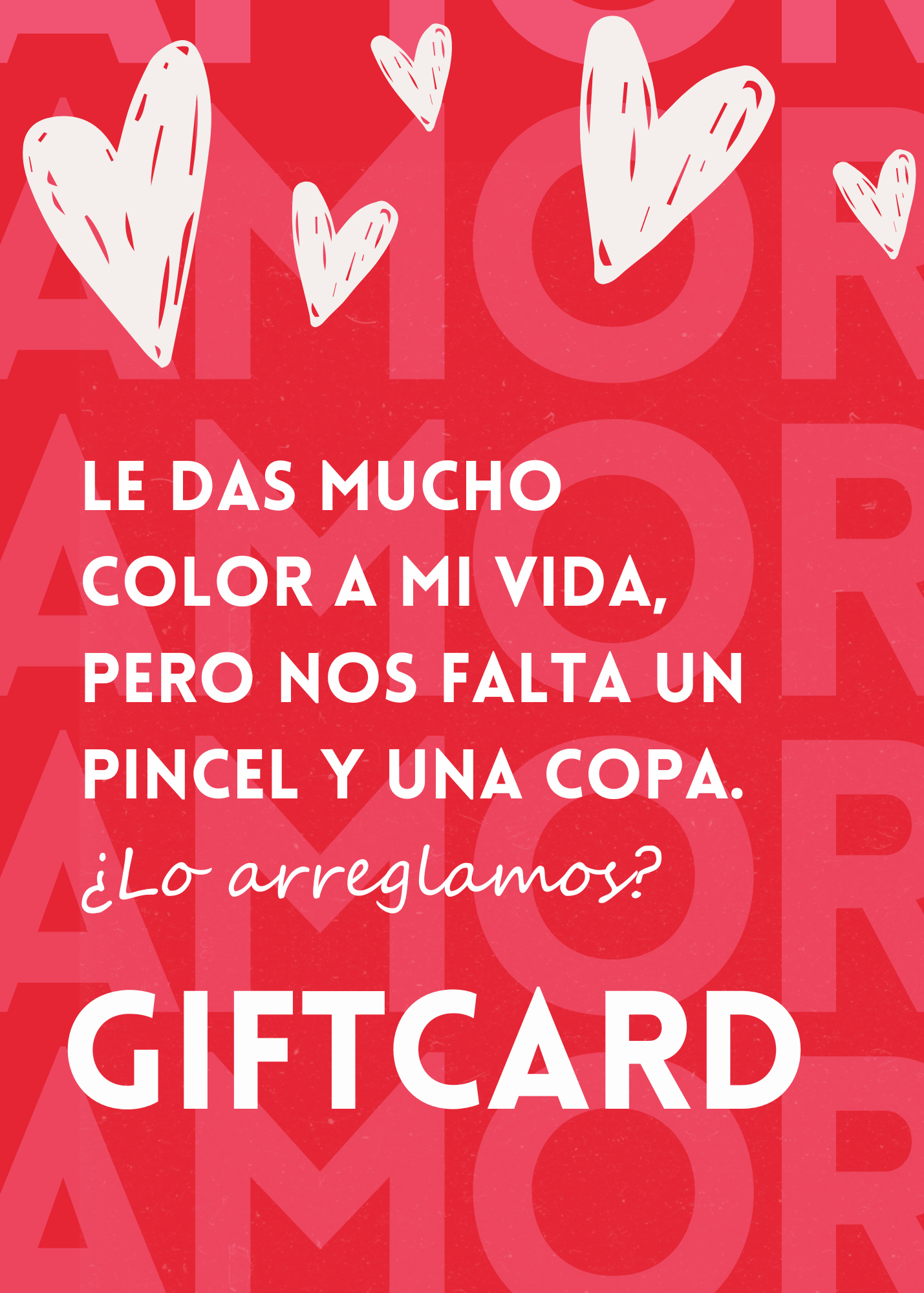 GIFTCARD con AMOR