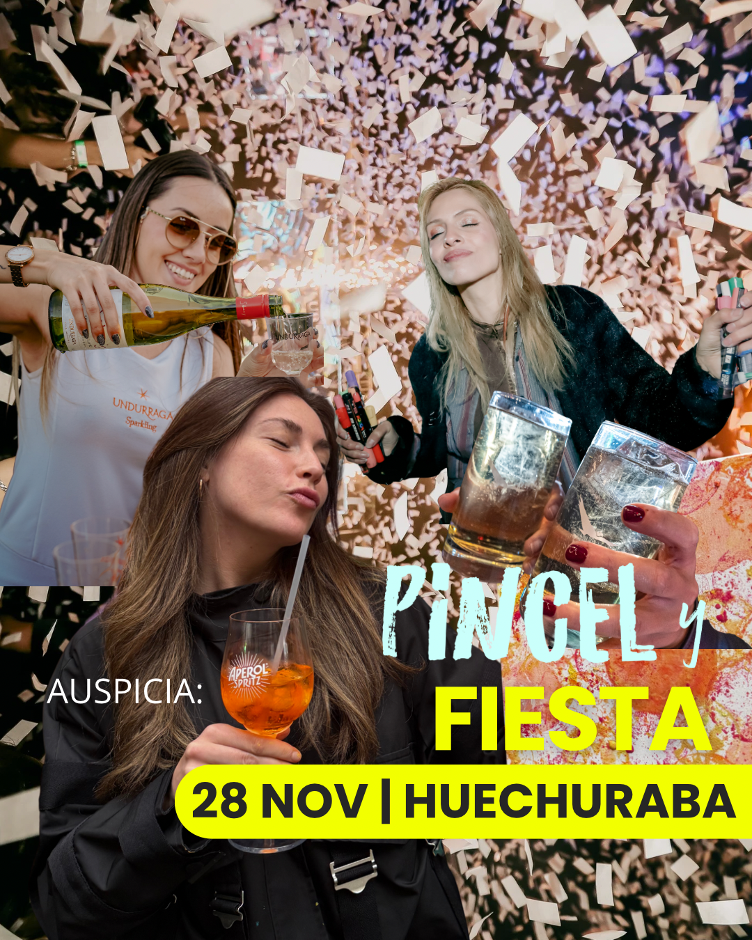 PINCEL Y FIESTA | MAYORES DE 30 | NOVIEMBRE