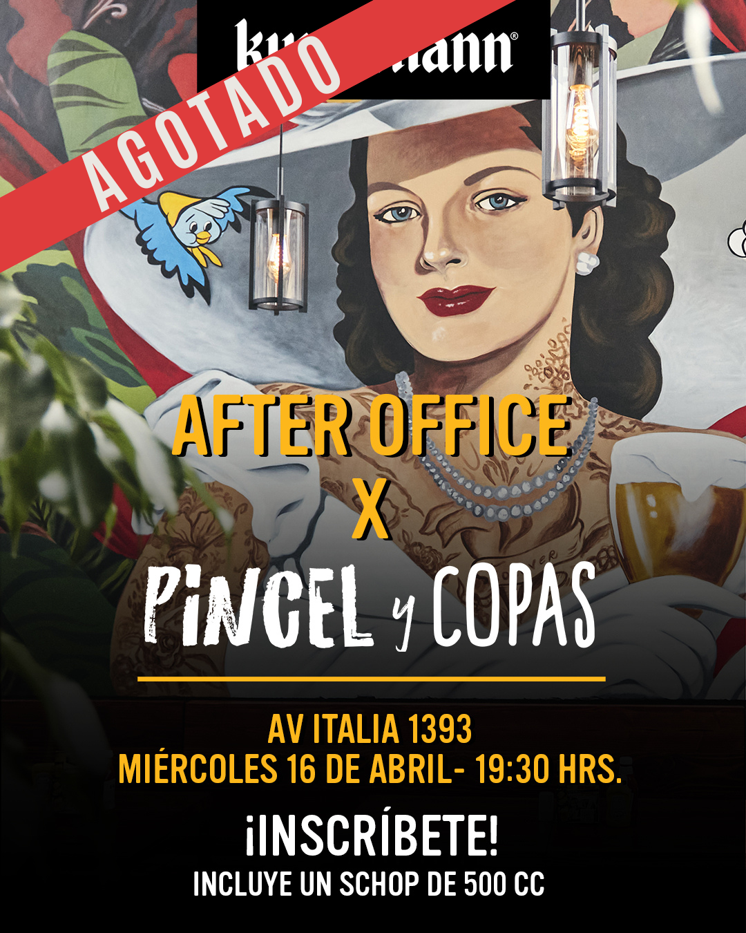 AFTER OFFICE | BARRIO ITALIA | 16 DE ABRIL